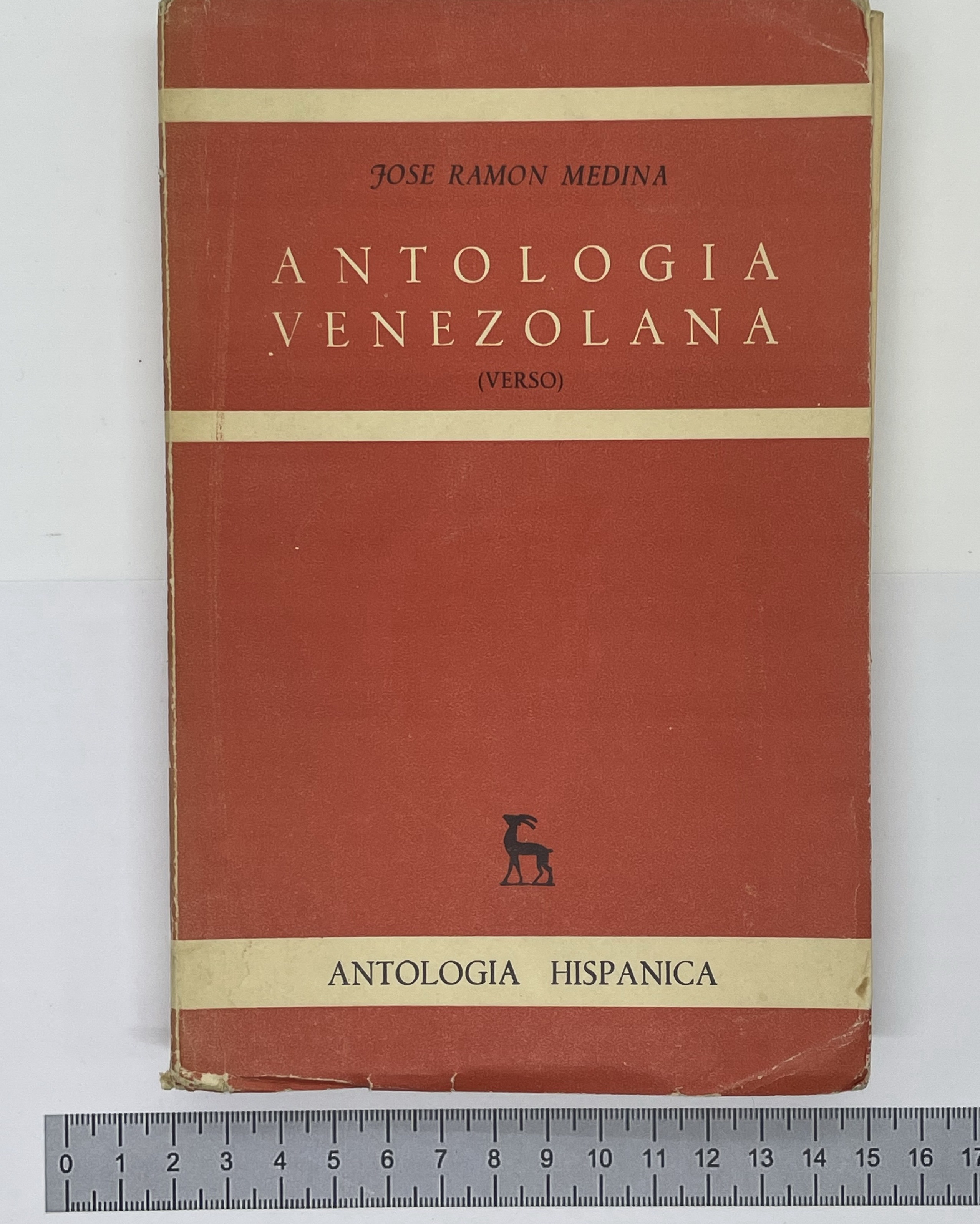 Antologia venezolana (verso) [Antologia Hispanica]