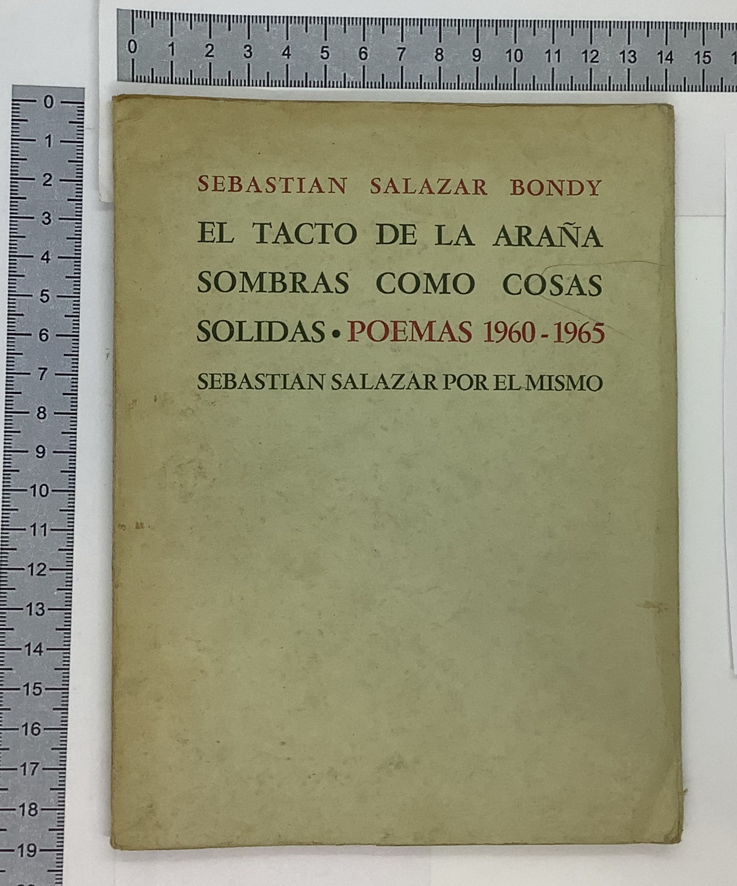 El Tacto de la Arana Sombras Como Cosas Solidas