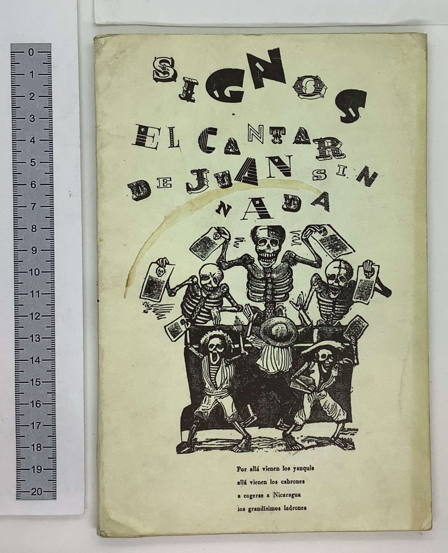 Poesia Critica Grafica y Musica de Cuba. Signos 27