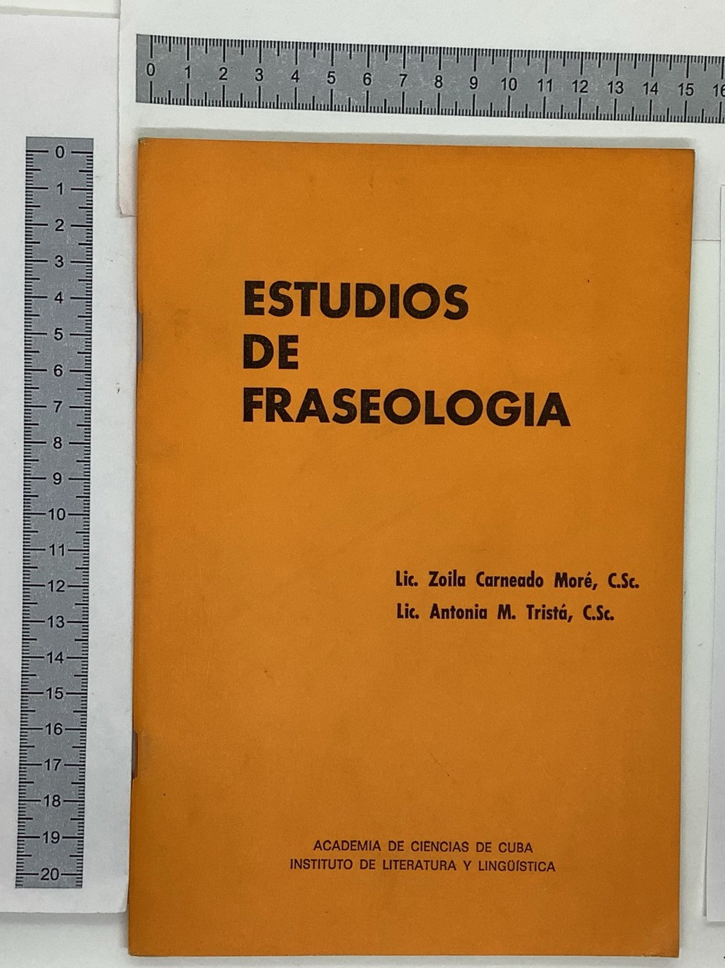 Estudios de Fraseologia