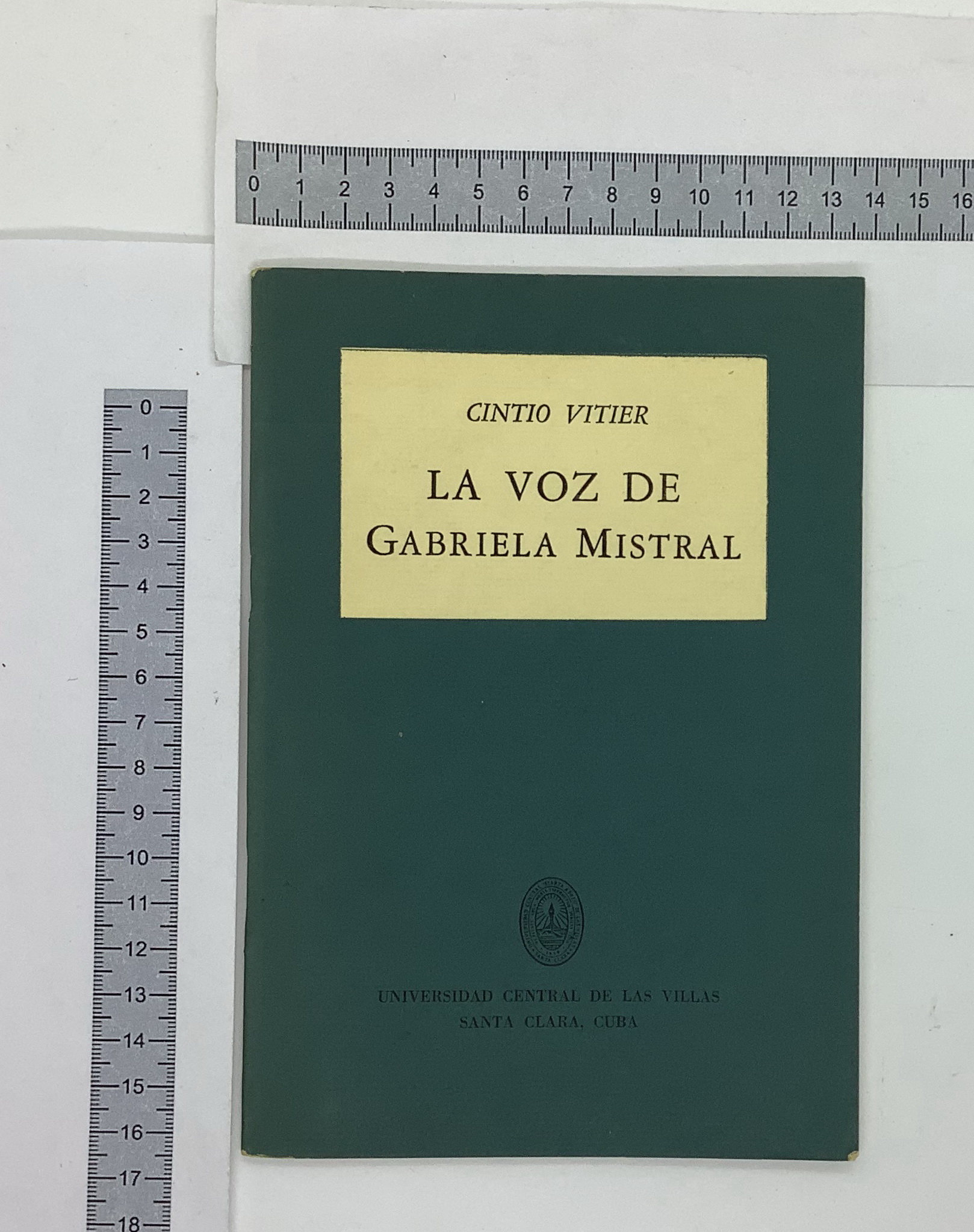 La voz de Gabriela Mistral