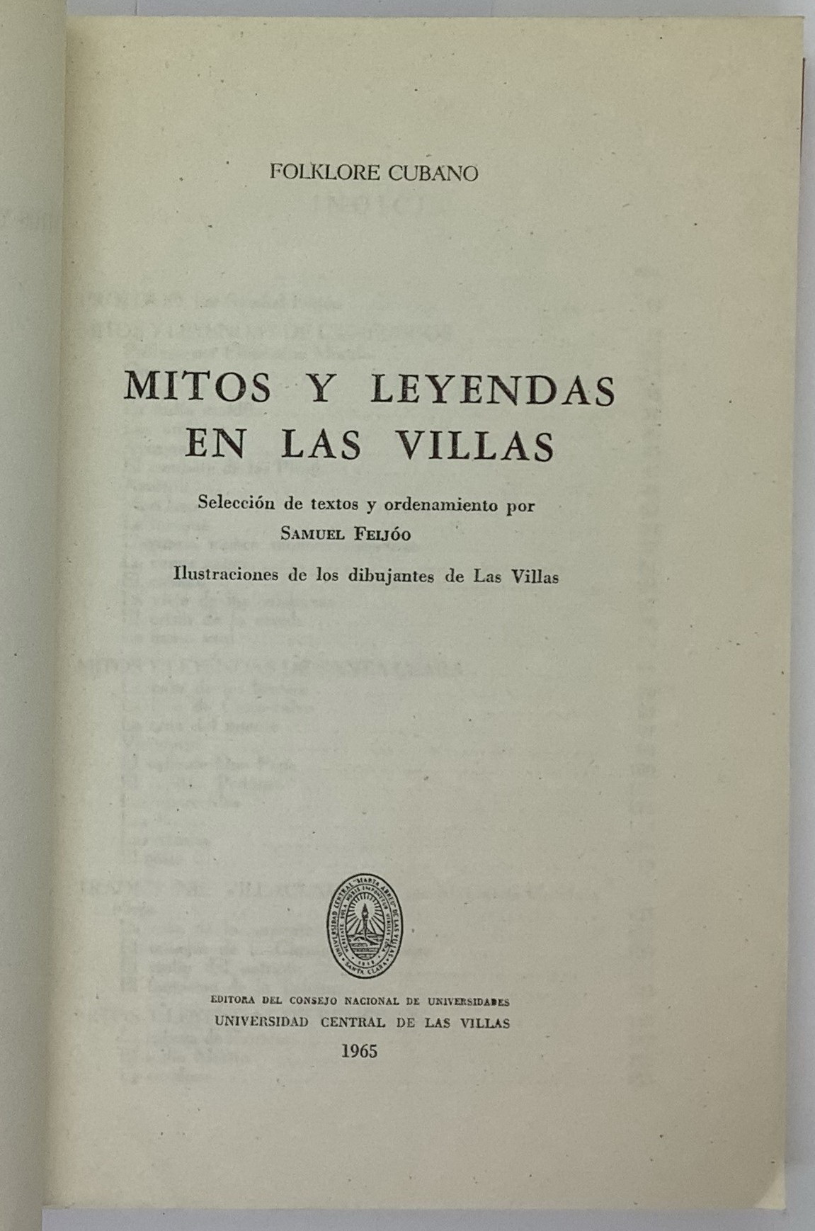 Mitos y Leyendas en las villas