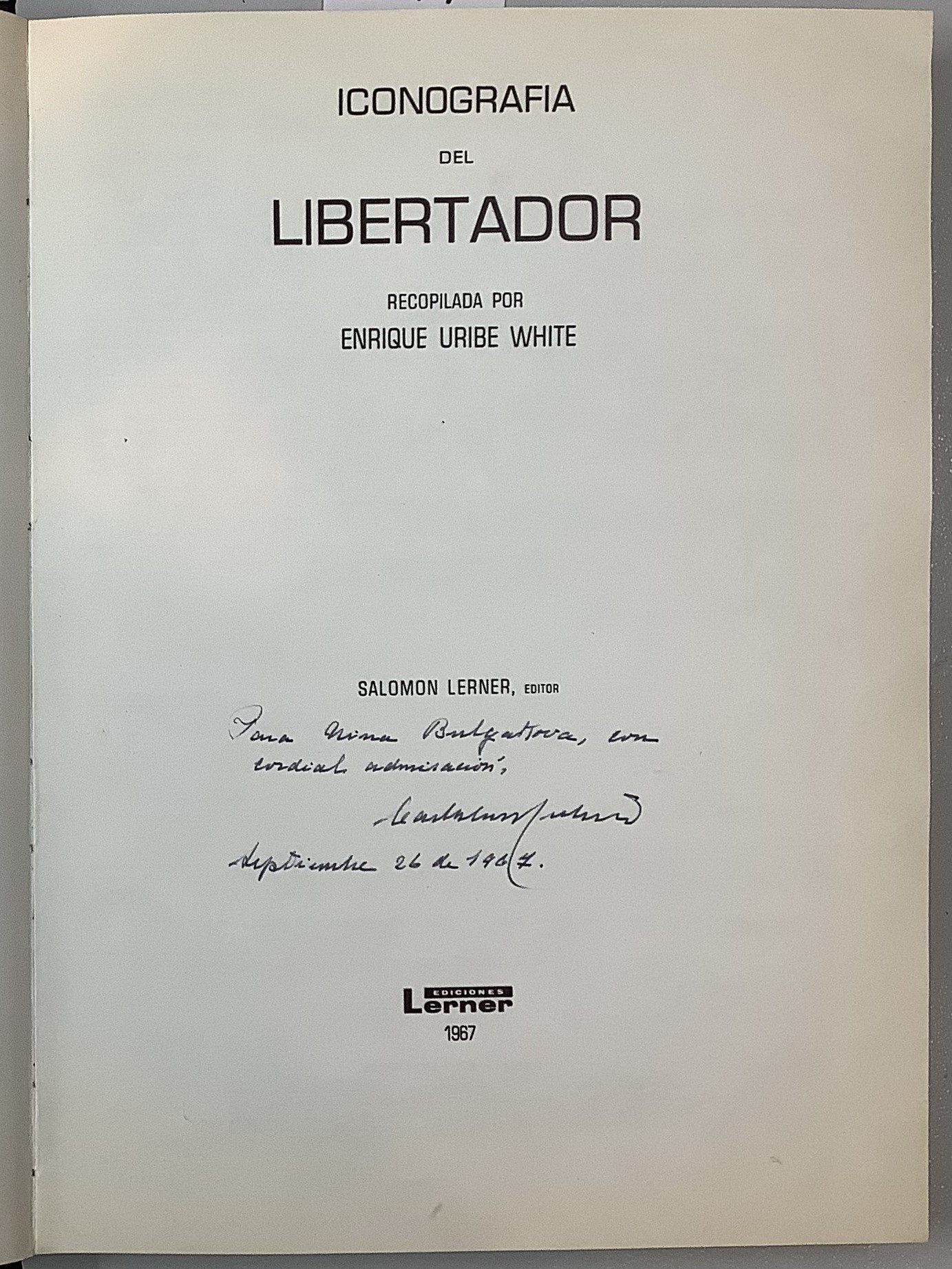 Iconografia de Libertador