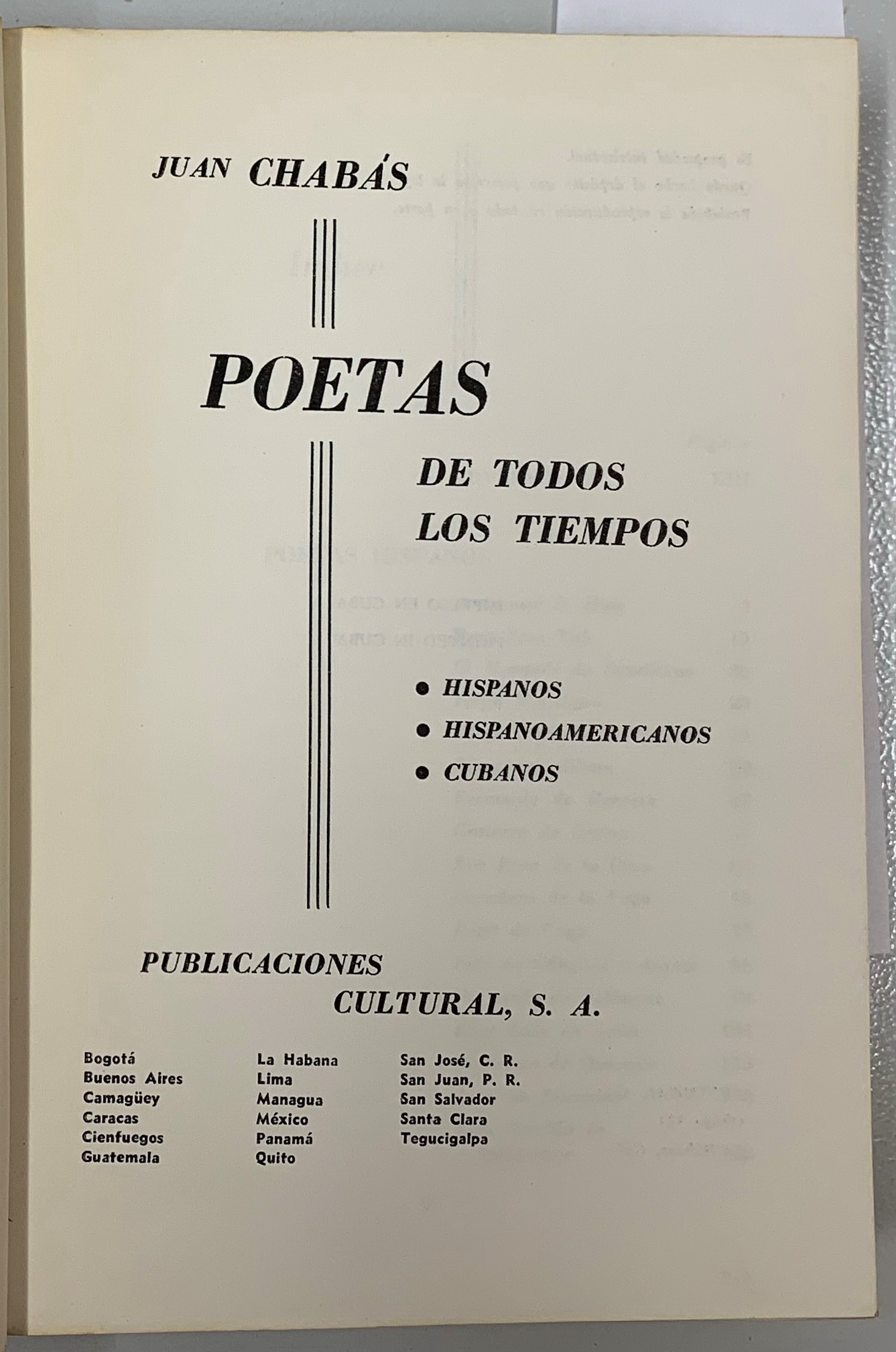 la Batalla de Cuba, Fernando Benitez