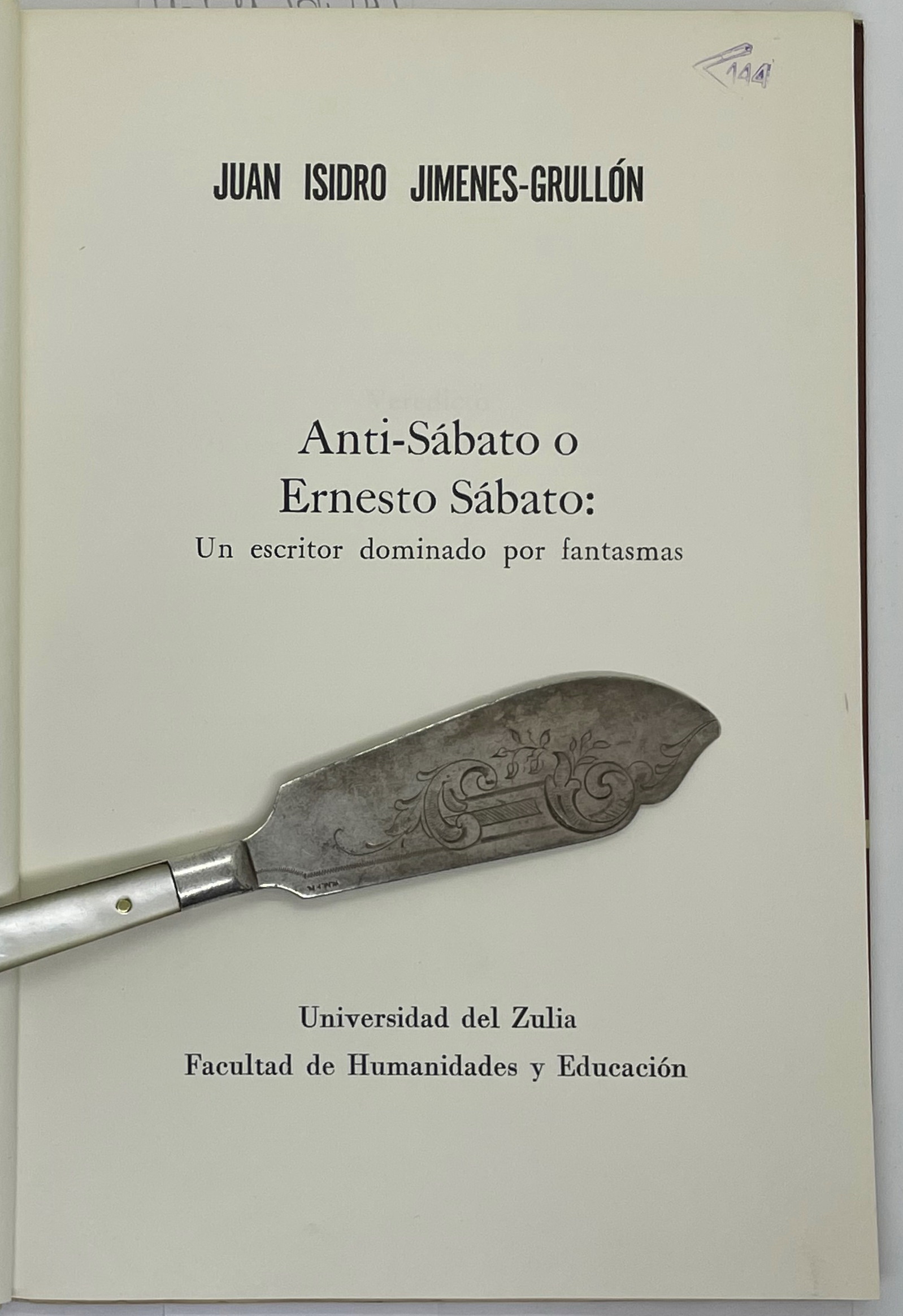 Anti - Sabato, Juan Isidro Jimenes - Grullon