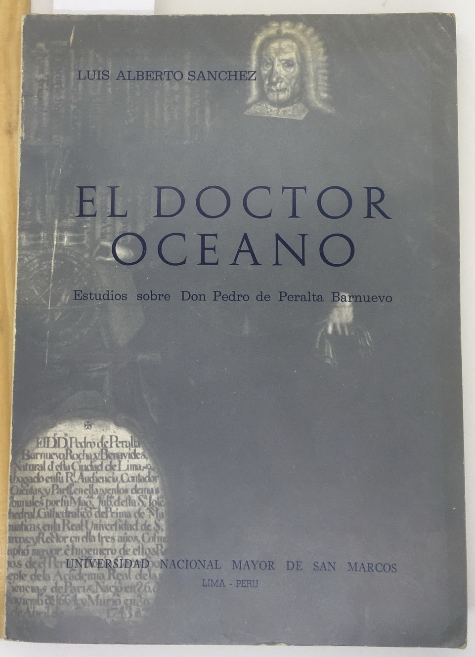 El doctor Oceano, Luis Alberto Sanchez