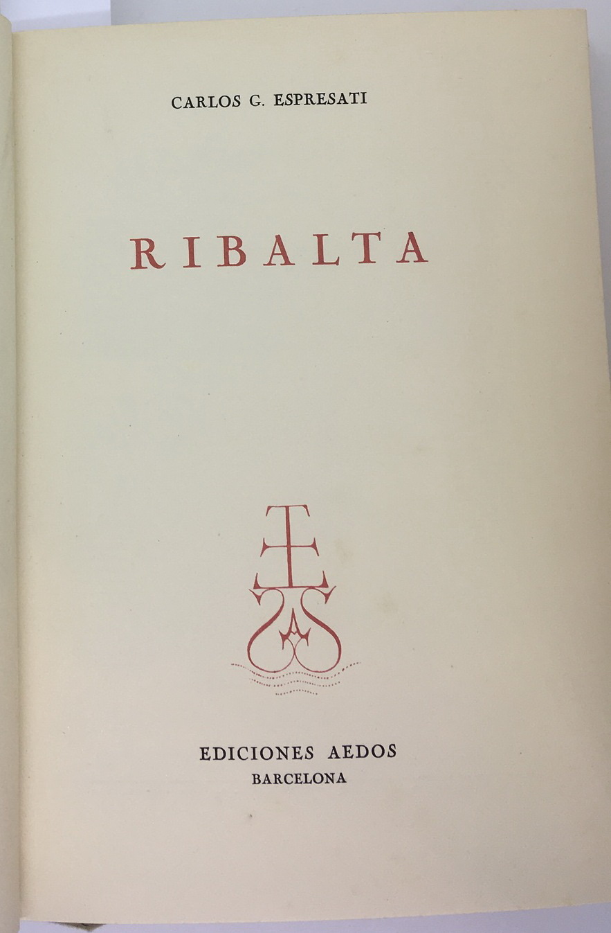 Ribalta, Carlos G. Espresati