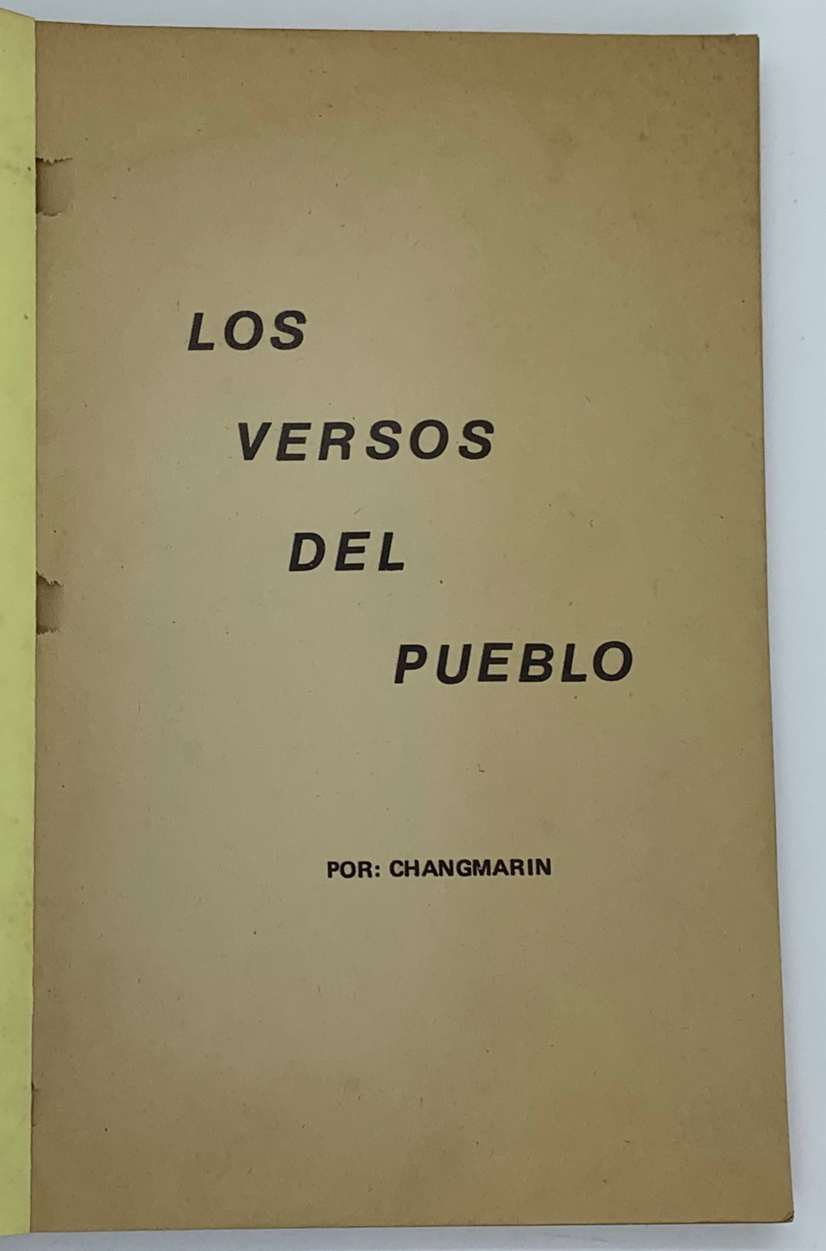 Los Versos del Pueblo