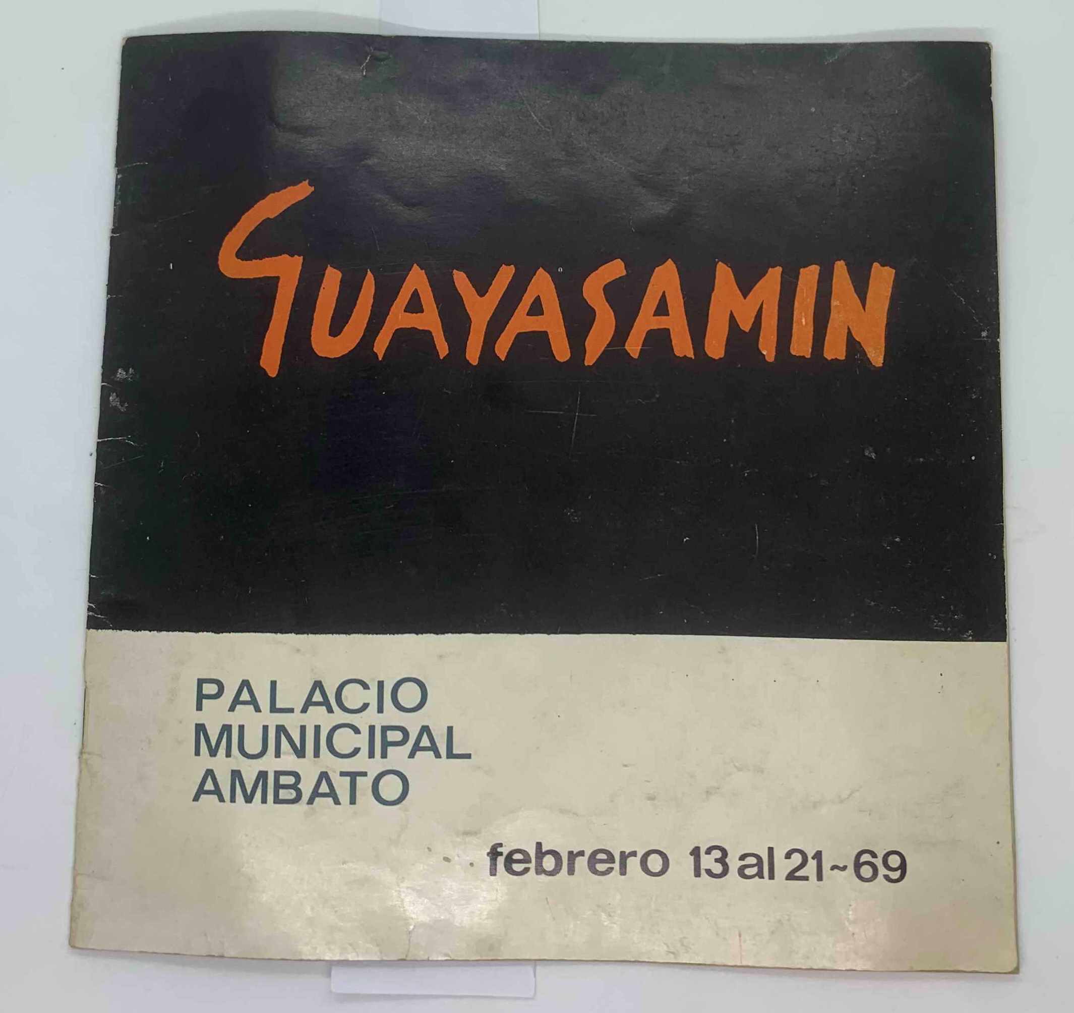 Guayasamin Palacio Municipal Ambato febrero 13 al 21-69] [la edad de la ira