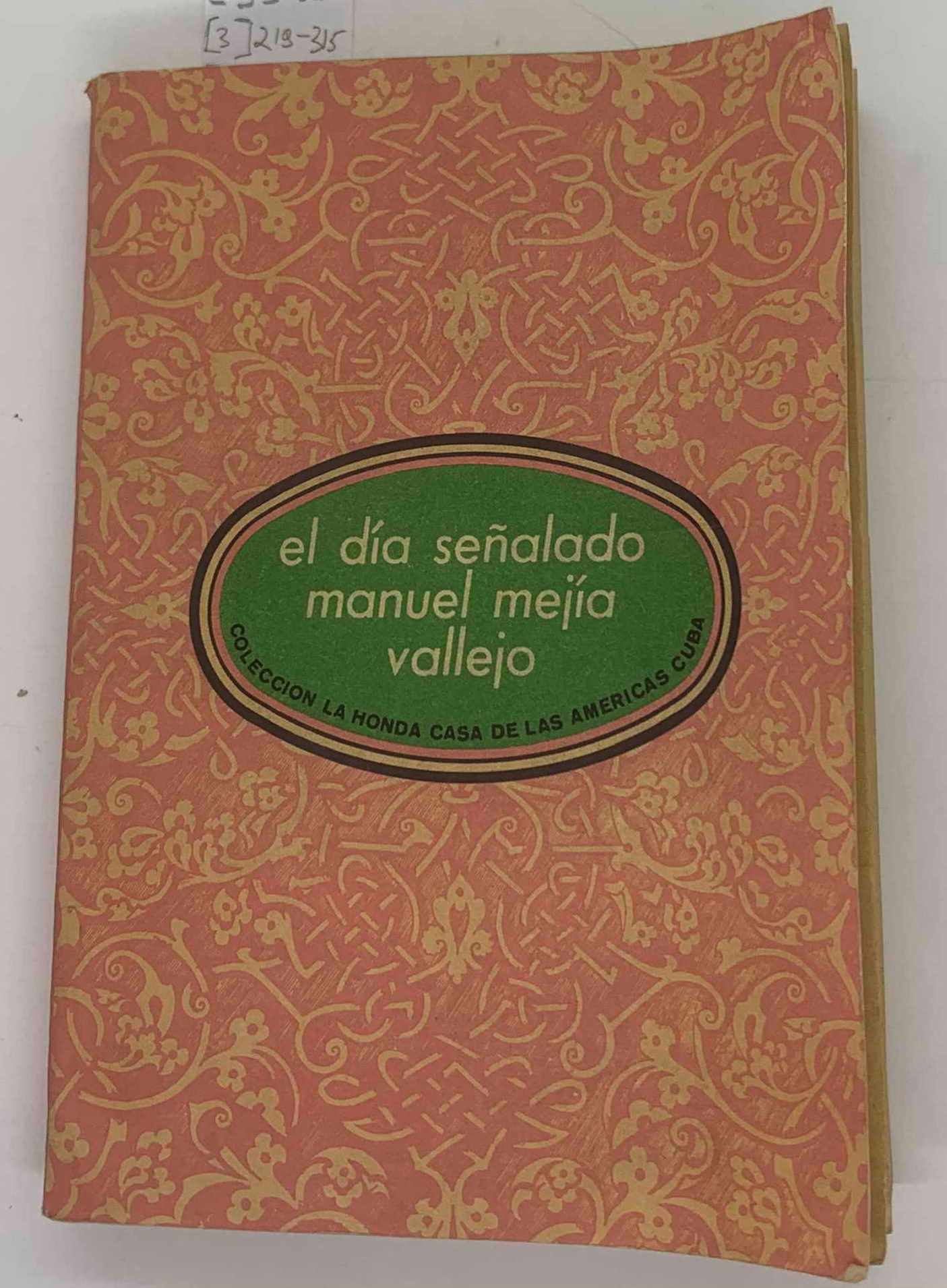  el dia senalado Colecc La Honda Casa de las Americas Cuba