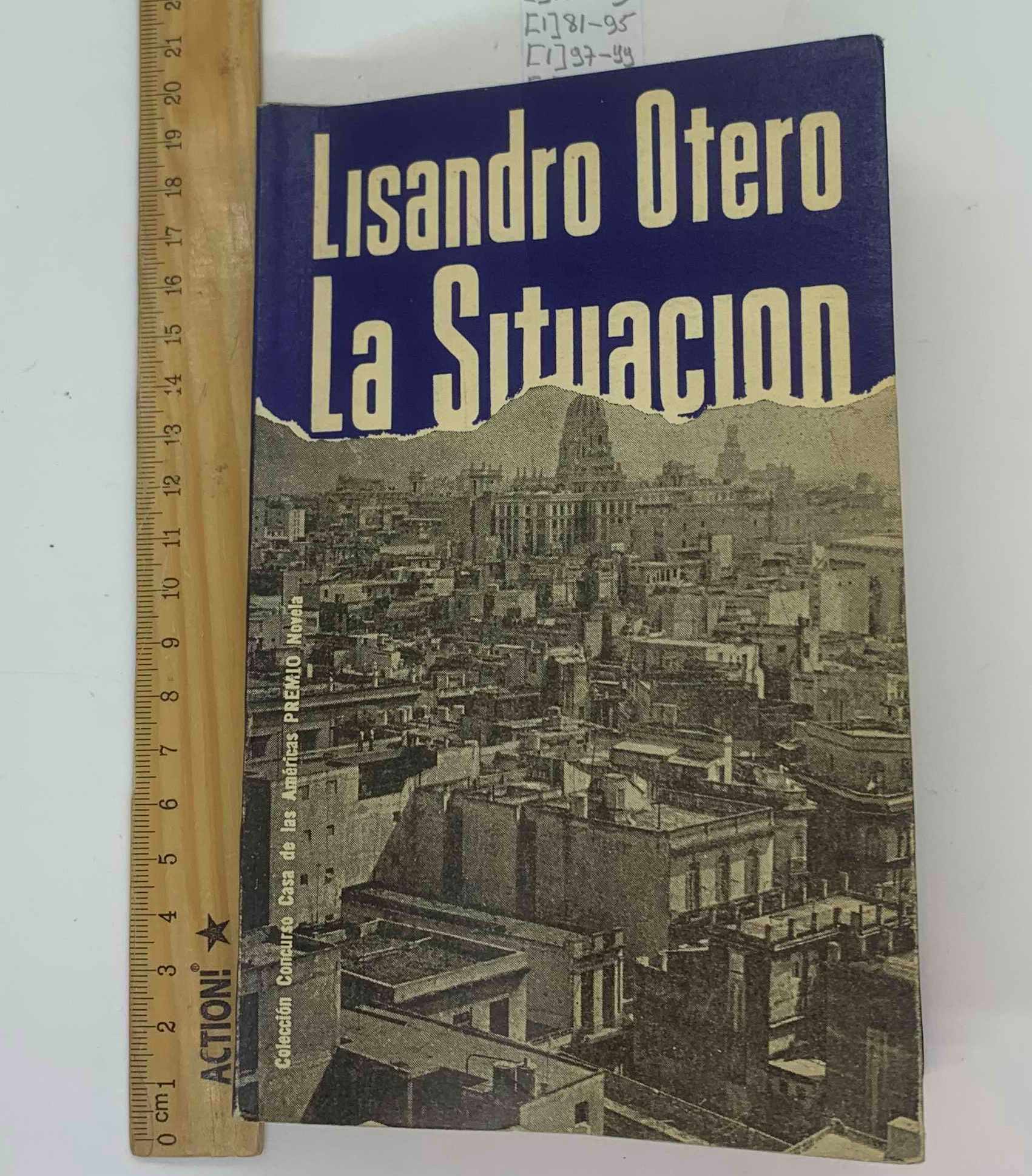 La Situacion premio De Novela