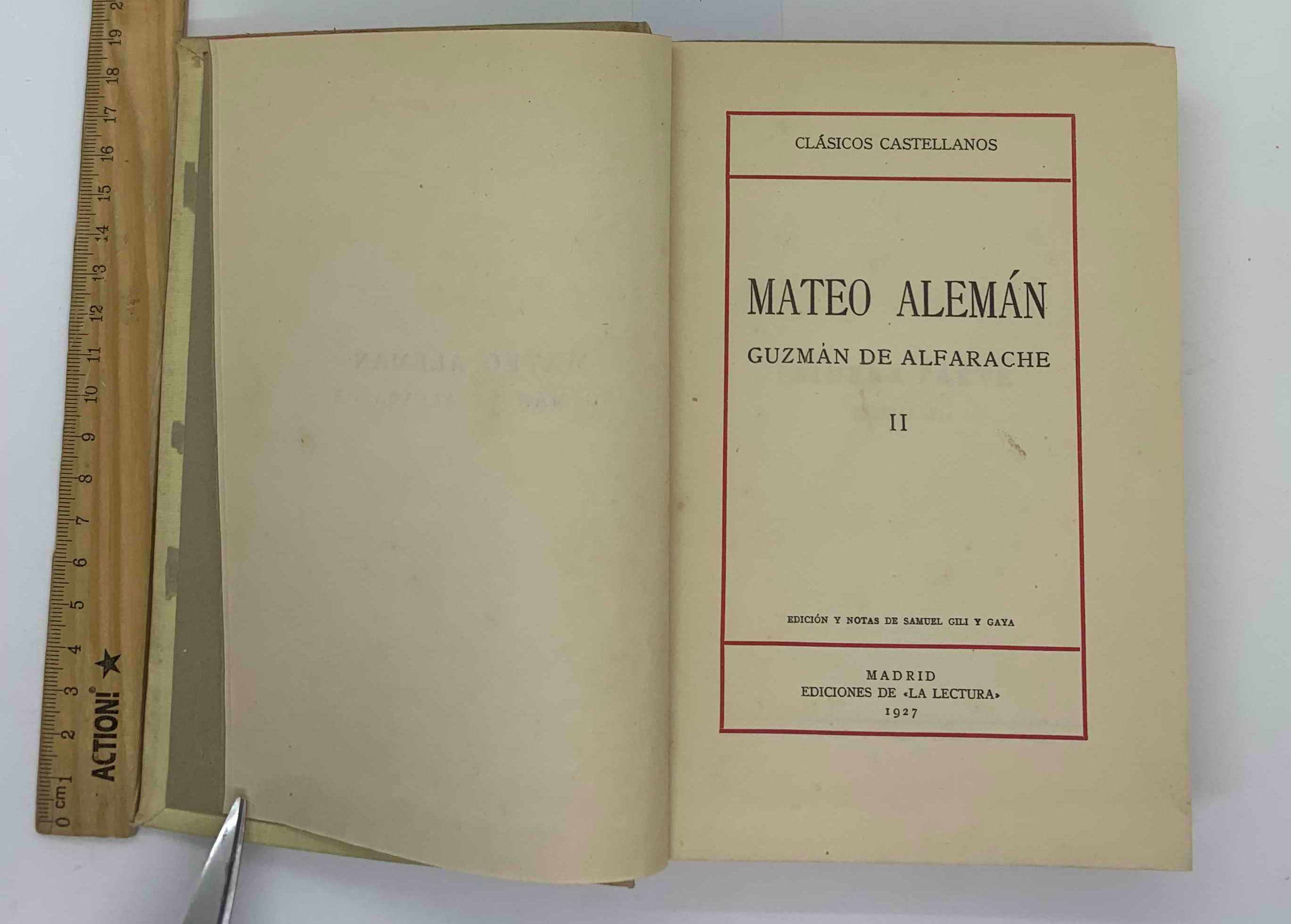 Guzman de Alfarache Tomo I