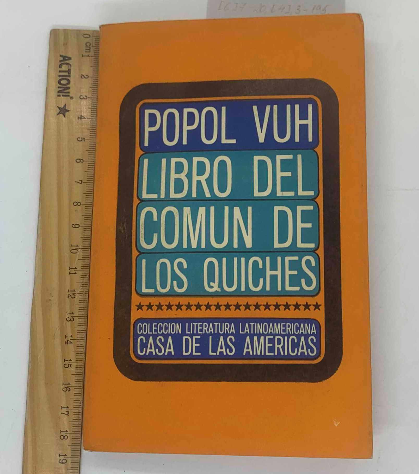 Libro del Consejo de los indios Quiches