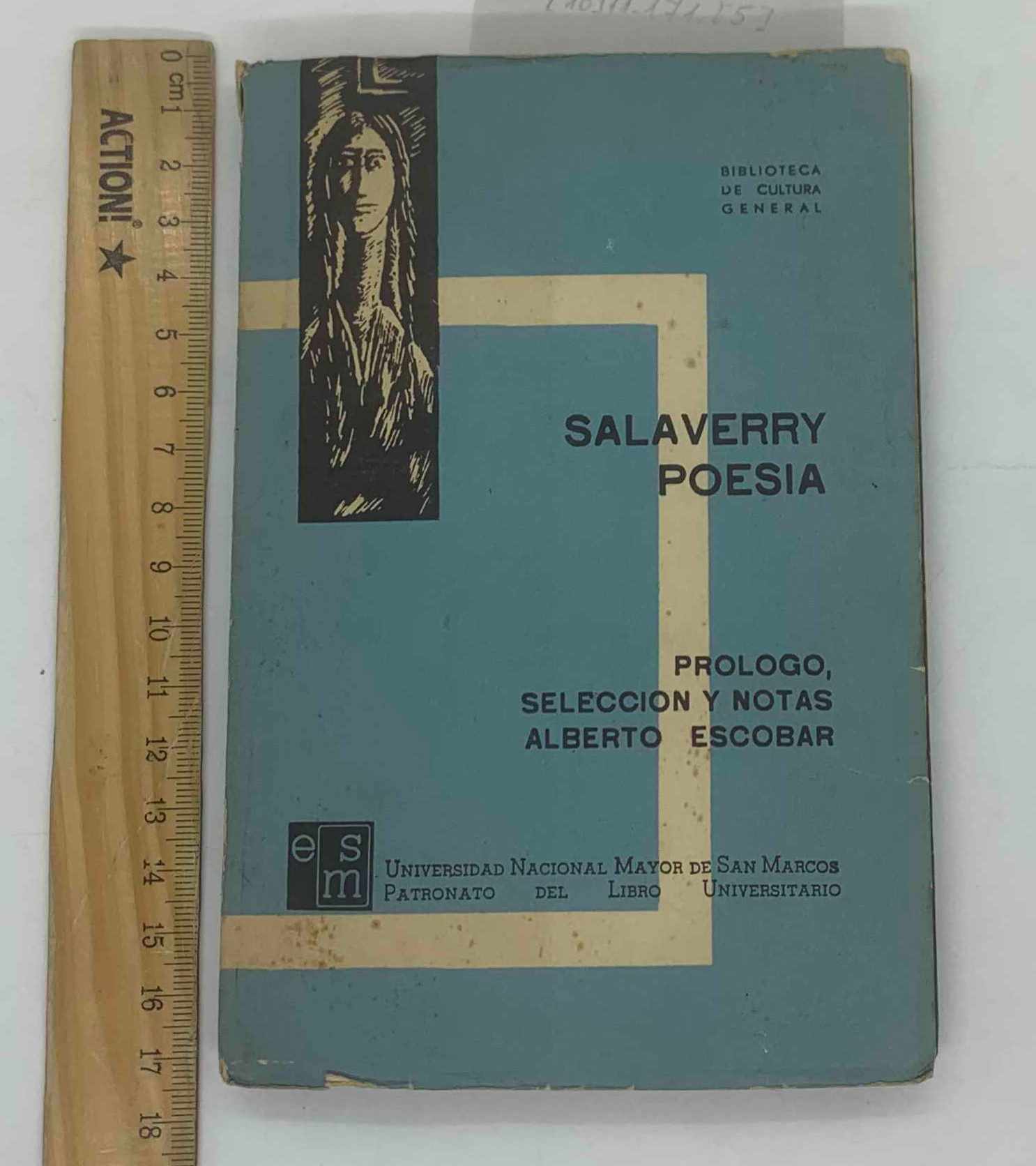 Salaverry poesia.  Prologo,seleccion y notas alberto escobar