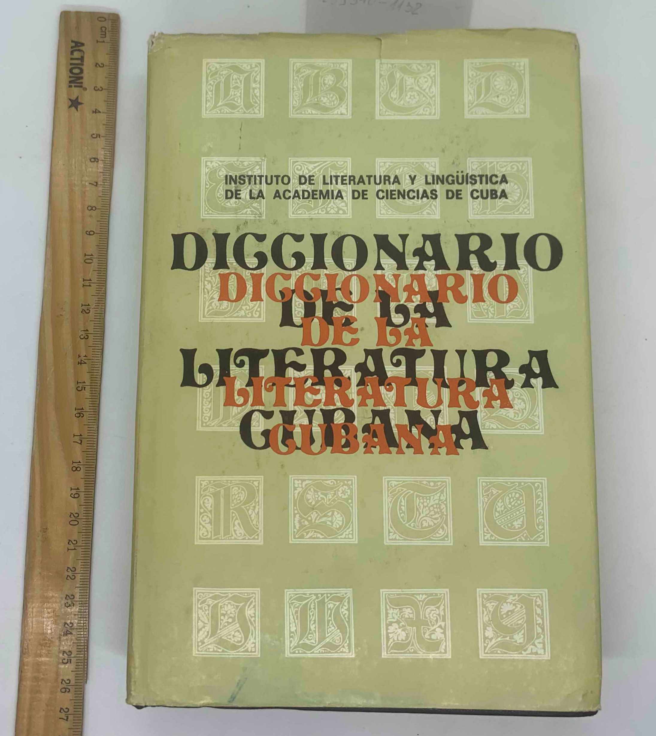 Diccionario de la literatura Cubana. TOMO II. M-Z