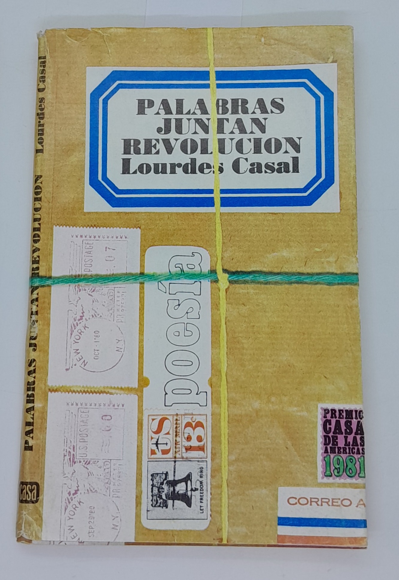 Palabras juntan revolucion. Poesia.