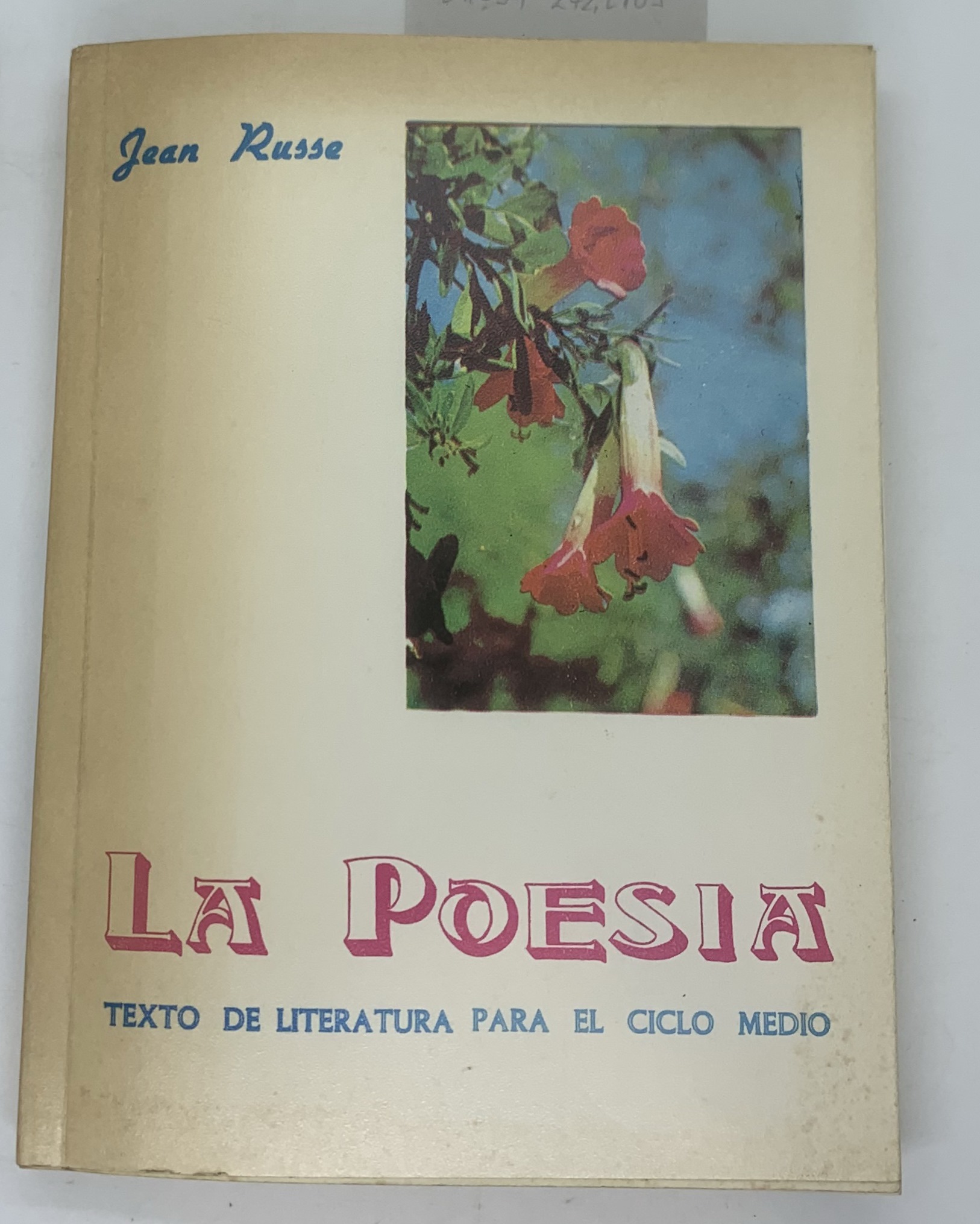La poesia. Texto de literatura para el ciclo medio