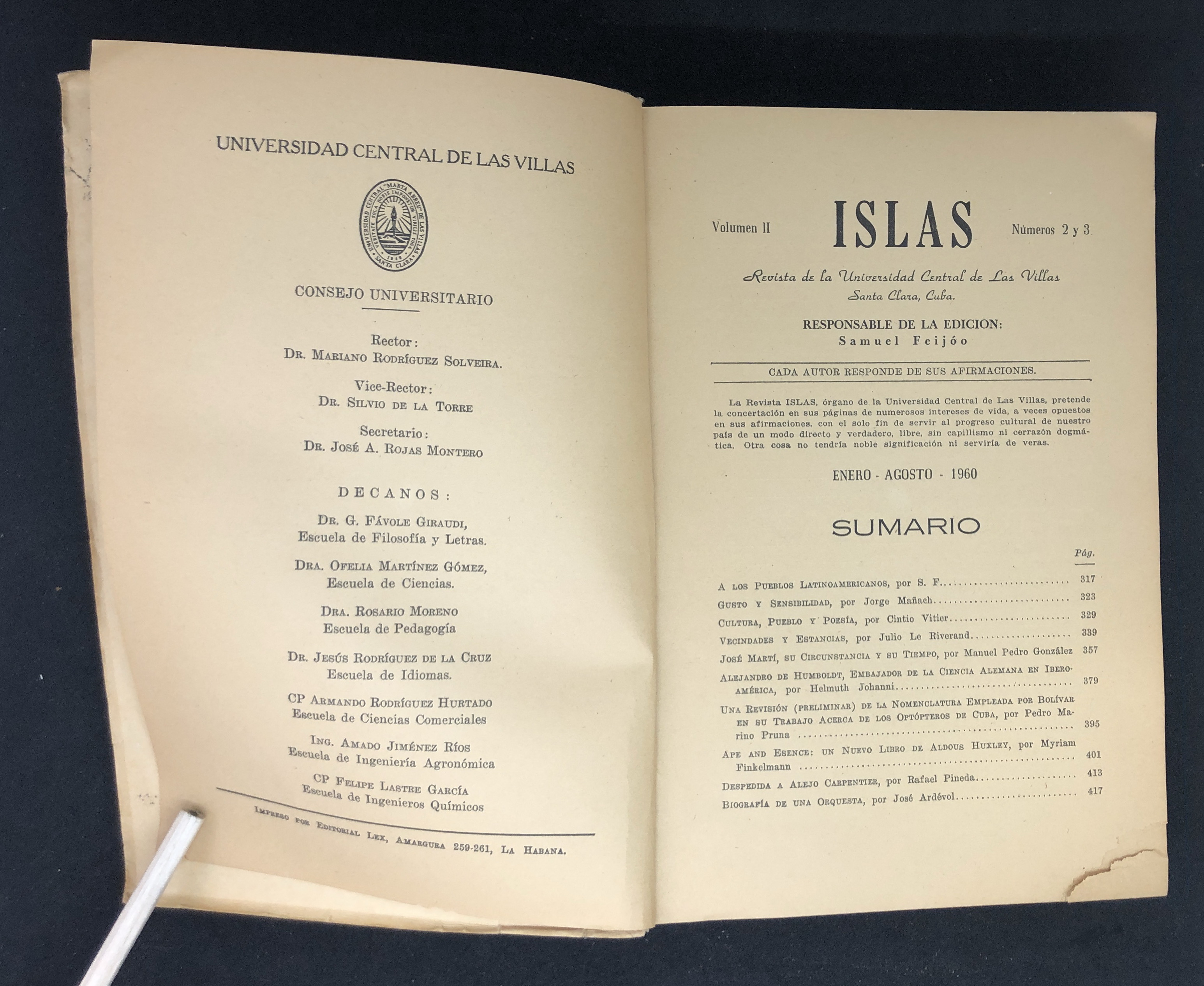 Islas. Numero 2, Volumen 2