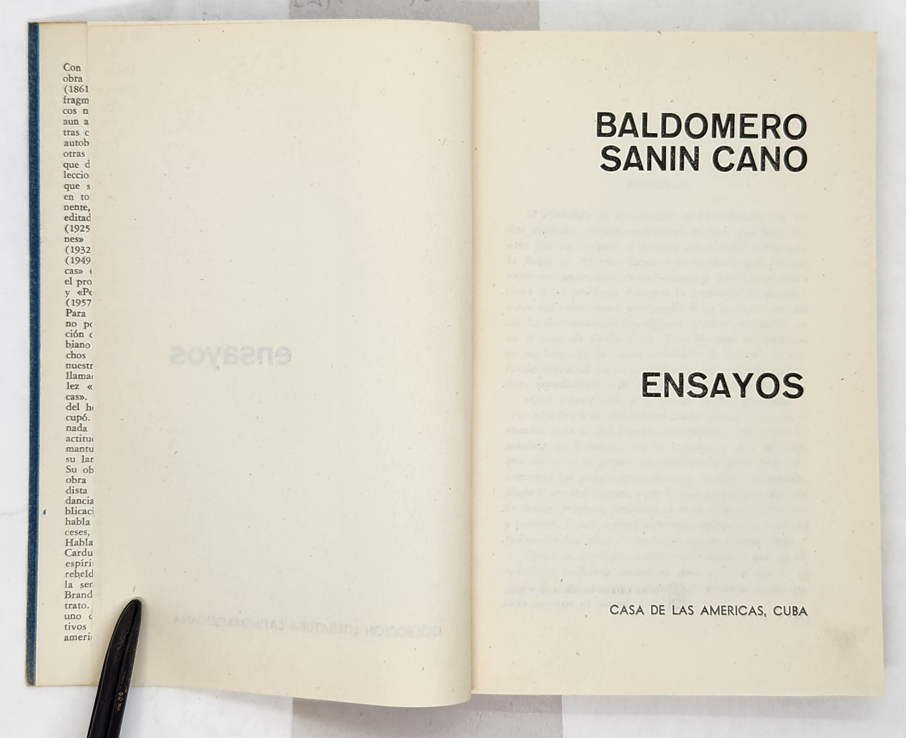 Ensayos