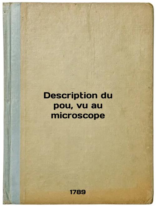 Description du pou, vu au microscope